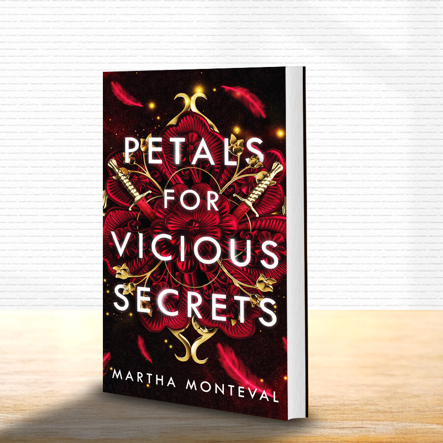 petals for vicious secrets by martha monteval paperback